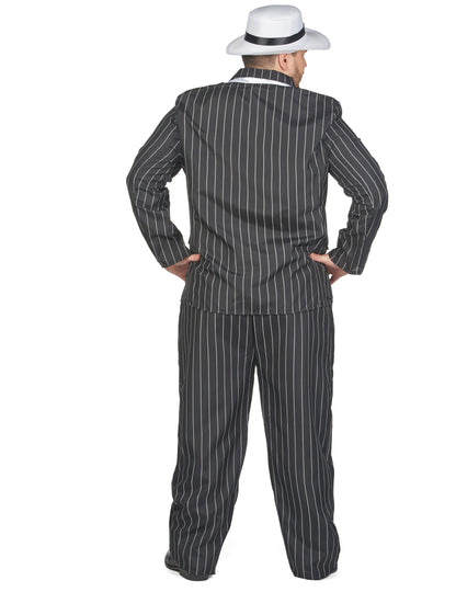 Vue de dos du déguisement de gangster pour homme