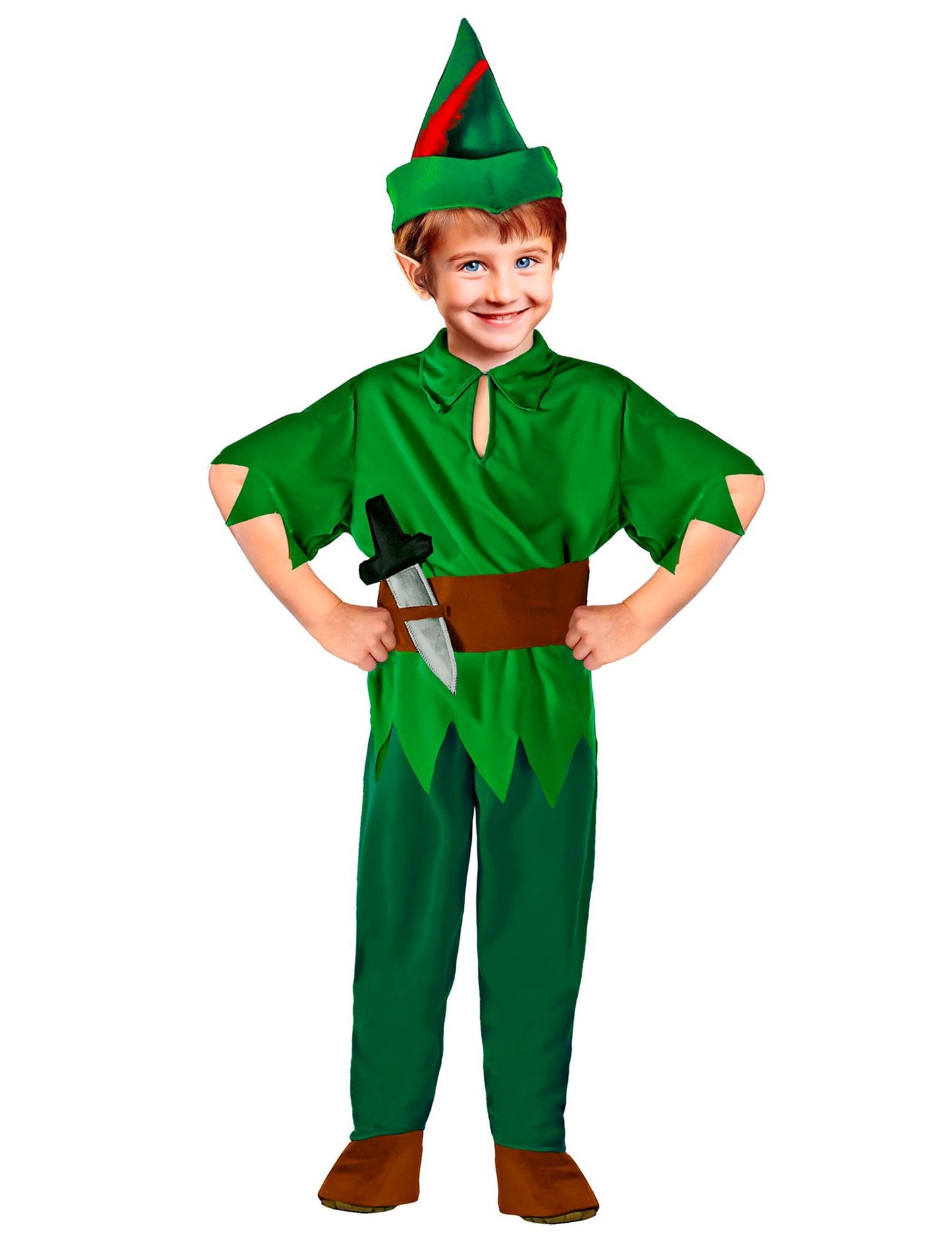 Sprednji pogled na kostum iz dežele domišljije za otroke