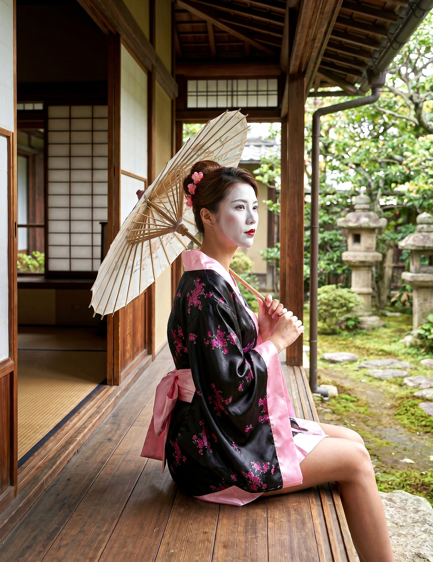 Seksi ženska kostum geisha