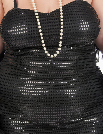 Veliki pas preobleke ženskega Charlestona