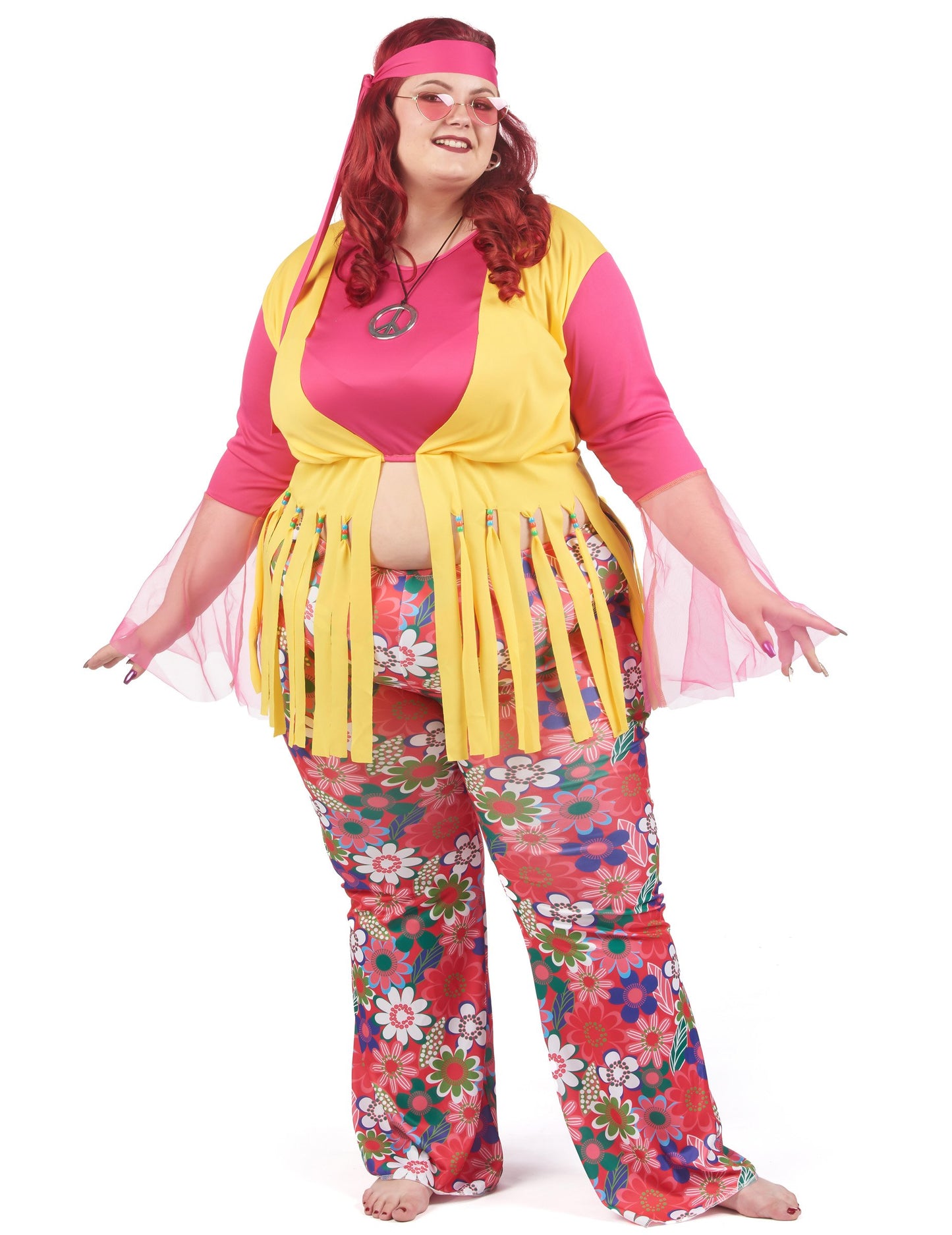 Kostum velike velikosti Hippie Women