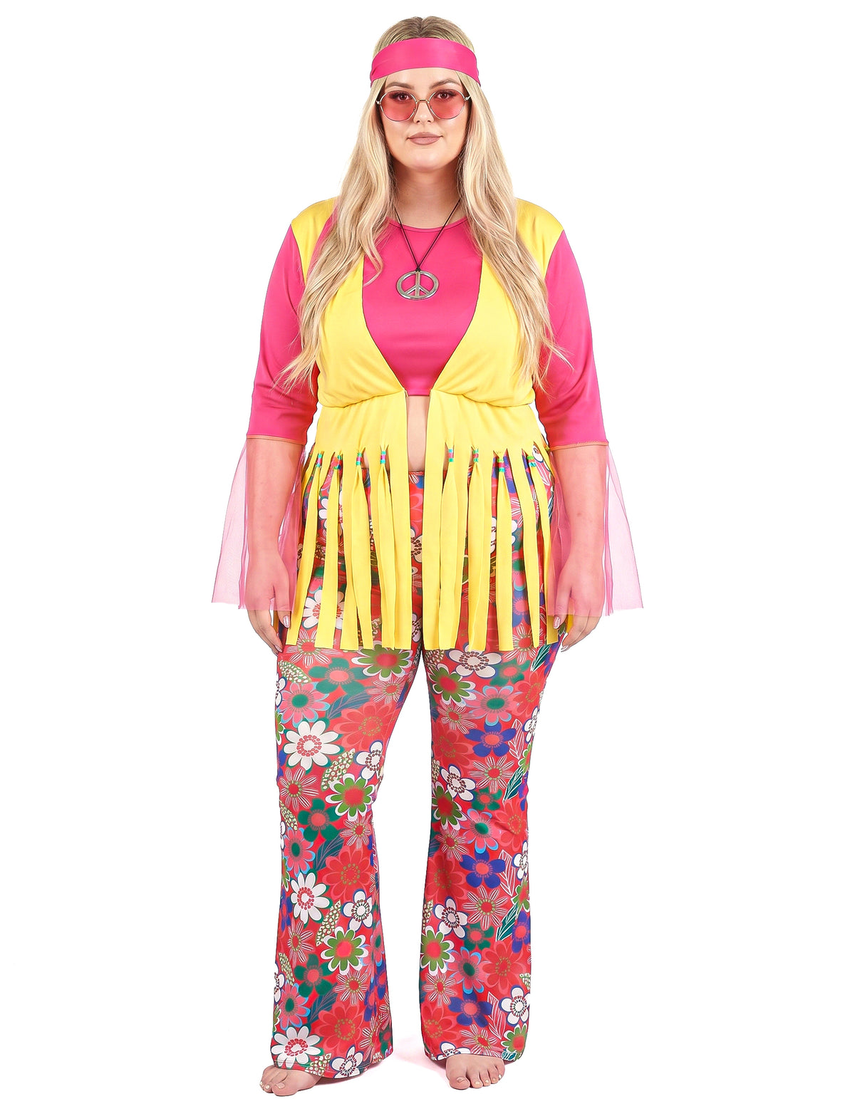 Kostum velike velikosti Hippie Women