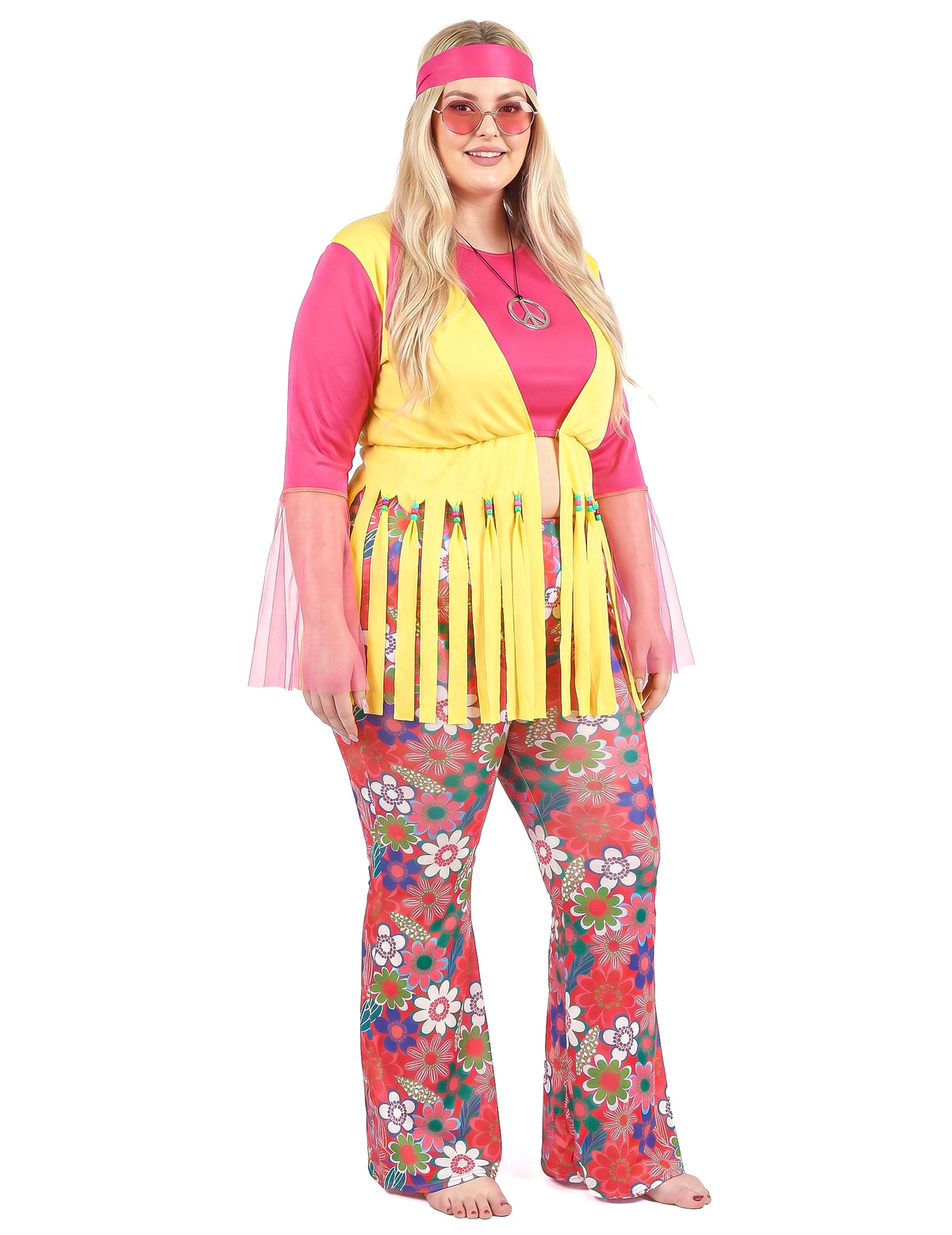 Kostum velike velikosti Hippie Women