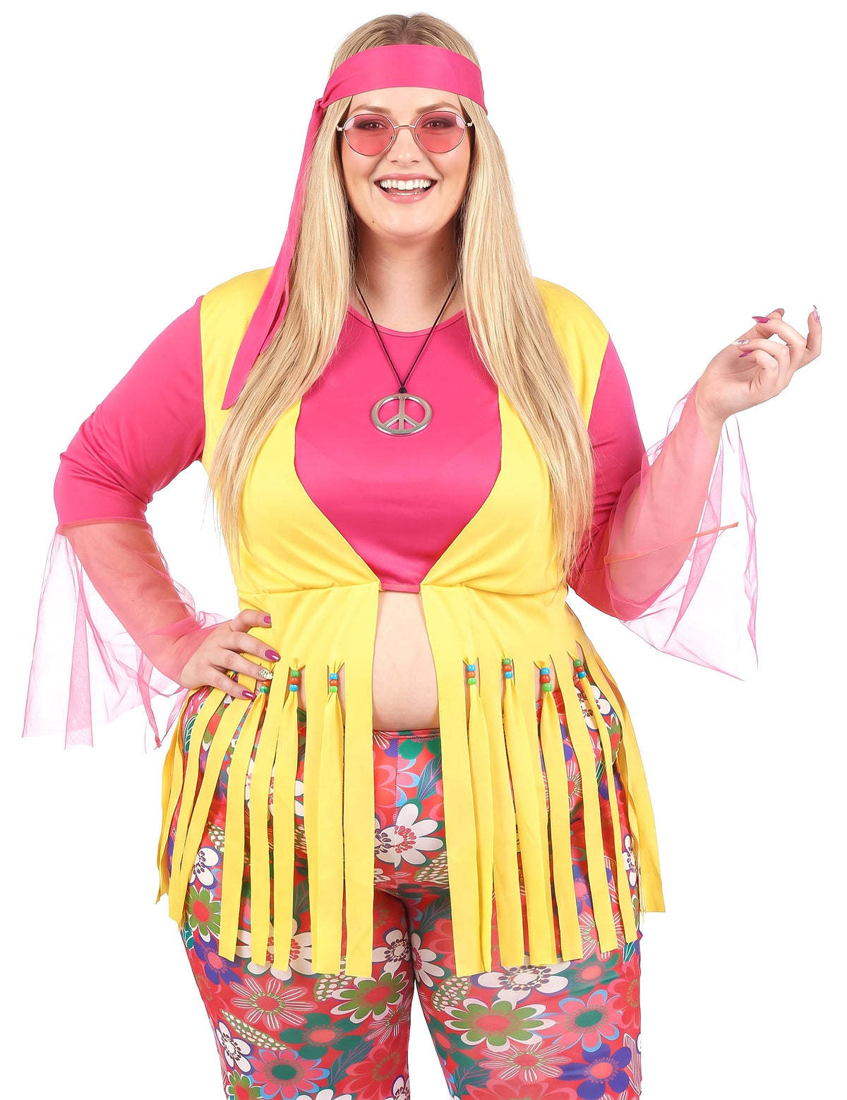 Kostum velike velikosti Hippie Women