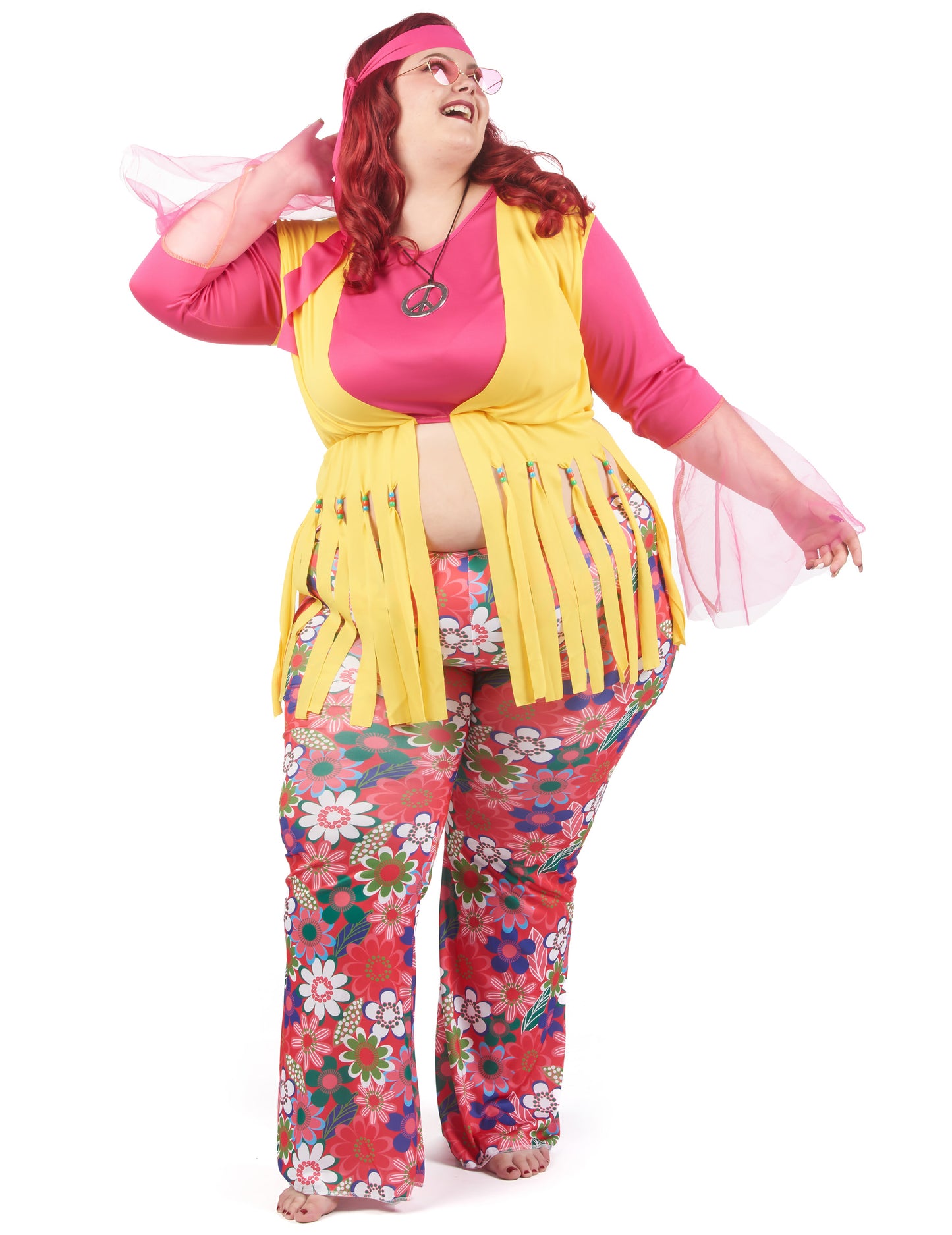 Kostum velike velikosti Hippie Women