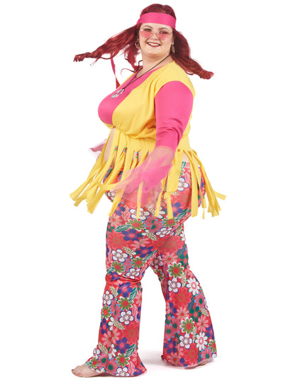 Kostum velike velikosti Hippie Women