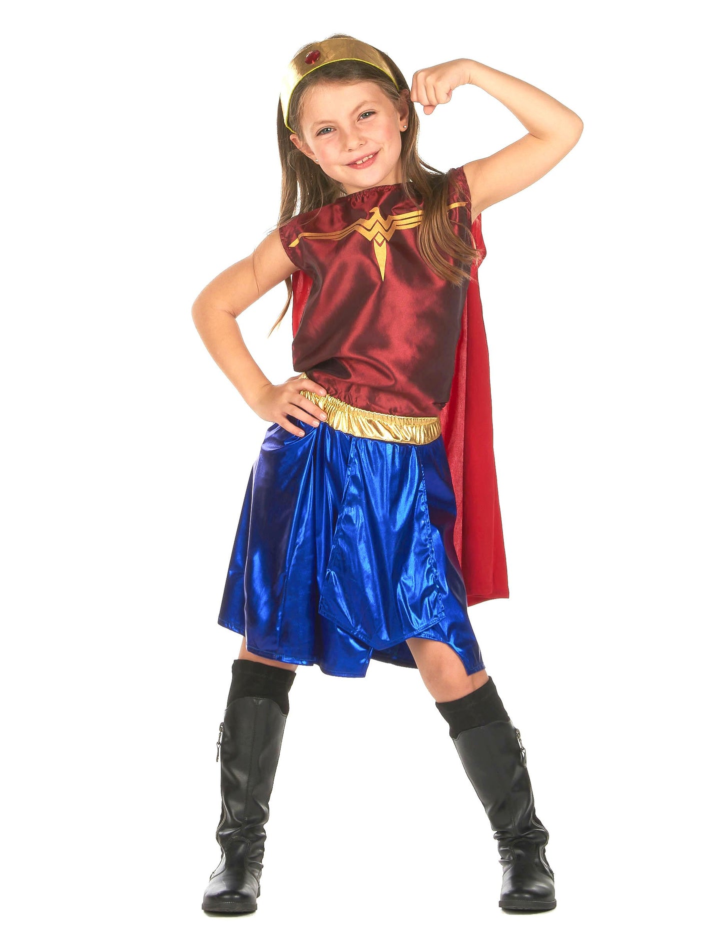 Amazon Girl Warrior preoblečena