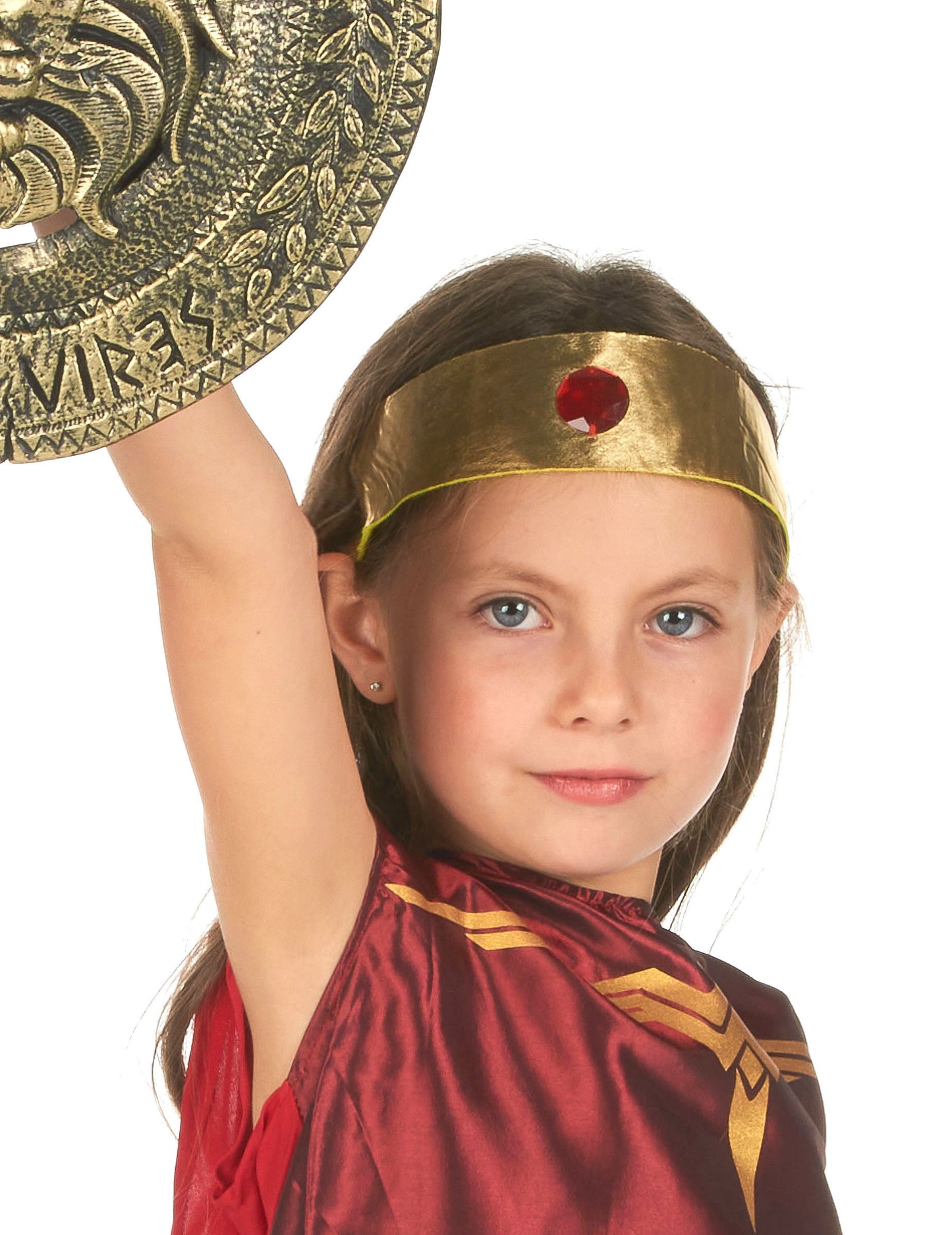 Amazon Girl Warrior preoblečena