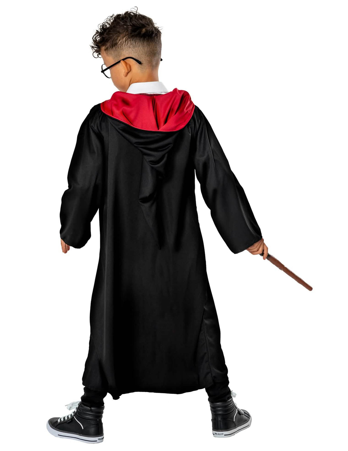 Pogled od zadaj otroškega kostuma Harry Potter™