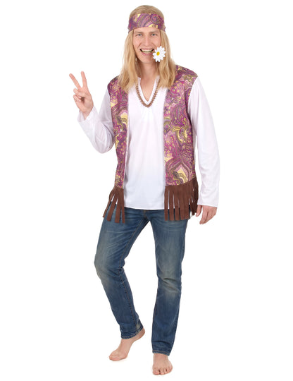 Hippie preobleka z moškimi obrobje