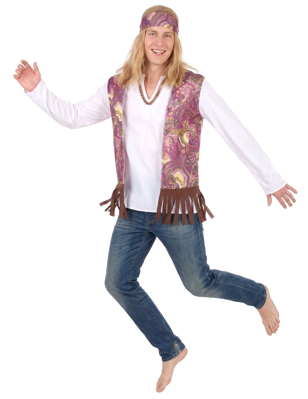 Hippie preobleka z moškimi obrobje