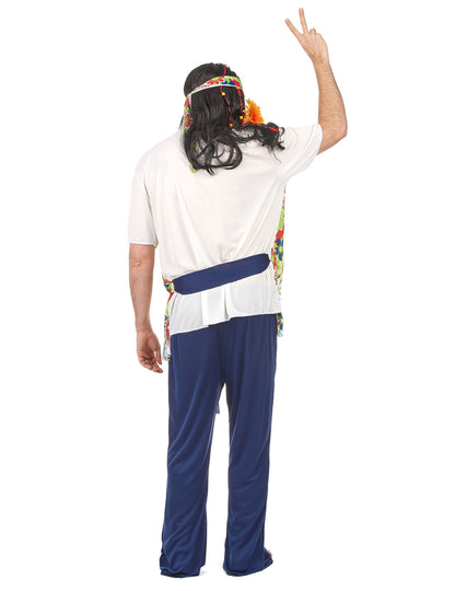 Blue Hippie Hippie Costume