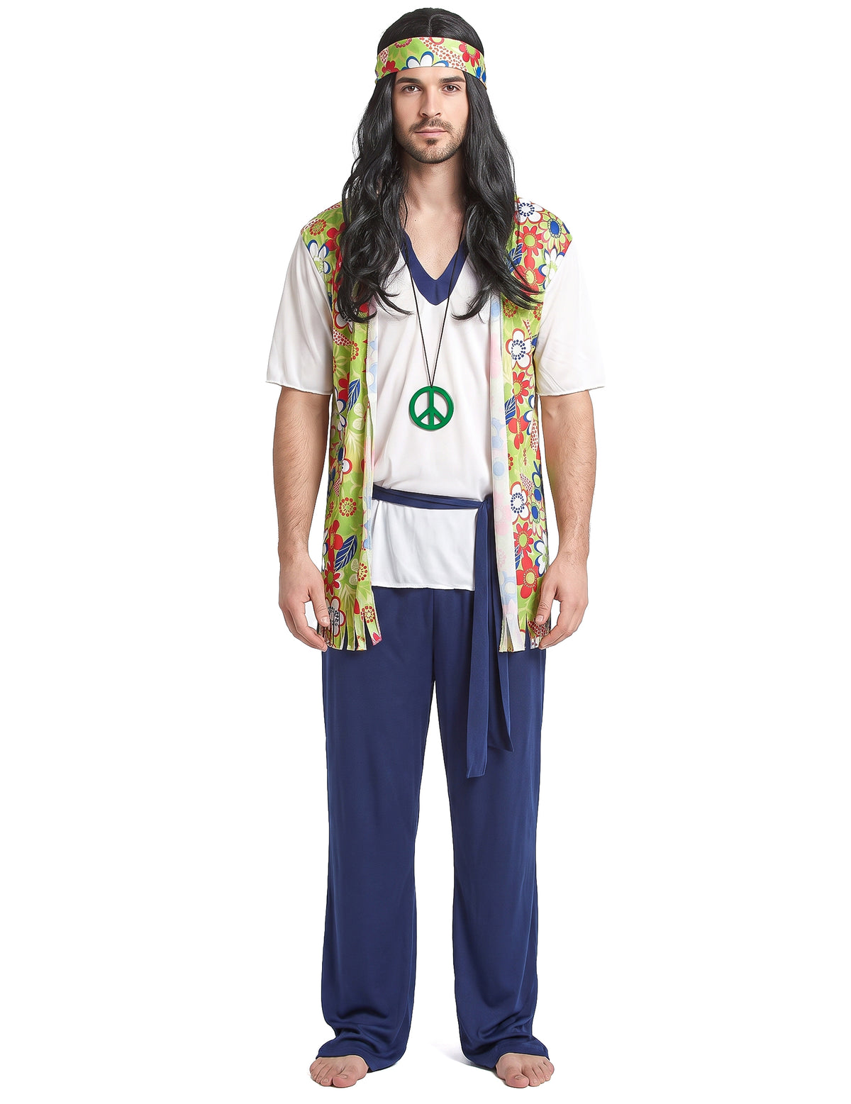 Blue Hippie Hippie Costume
