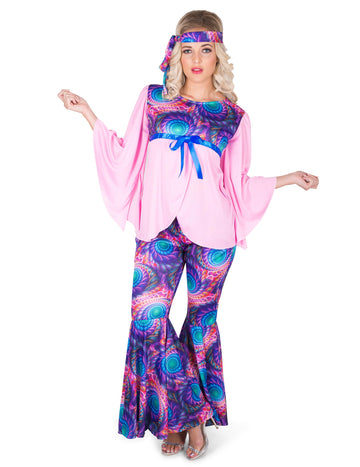 Kostum hipi boem za ženske 