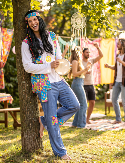 Hippie Hippie Compution Jean Man