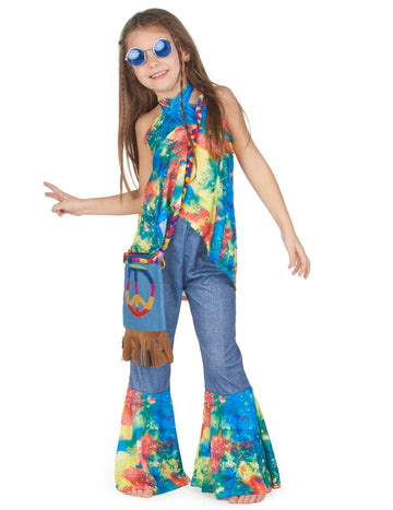 Hippie Girl kostum