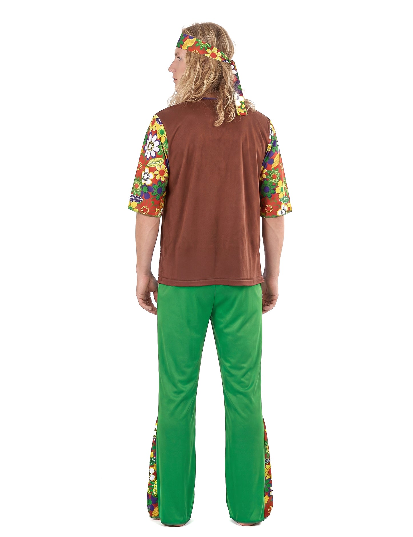 Kostum hippie cvetje moči