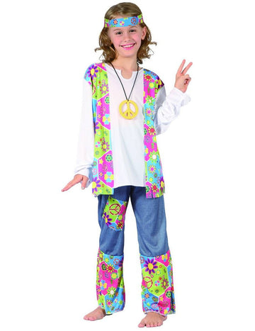Hippie preoblečen telovnik z obrobnimi dekleti