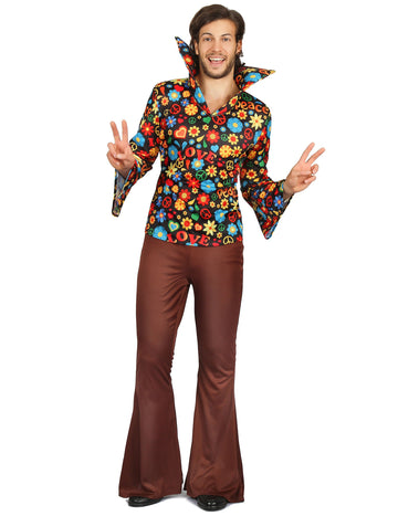 Hippie moški kostum