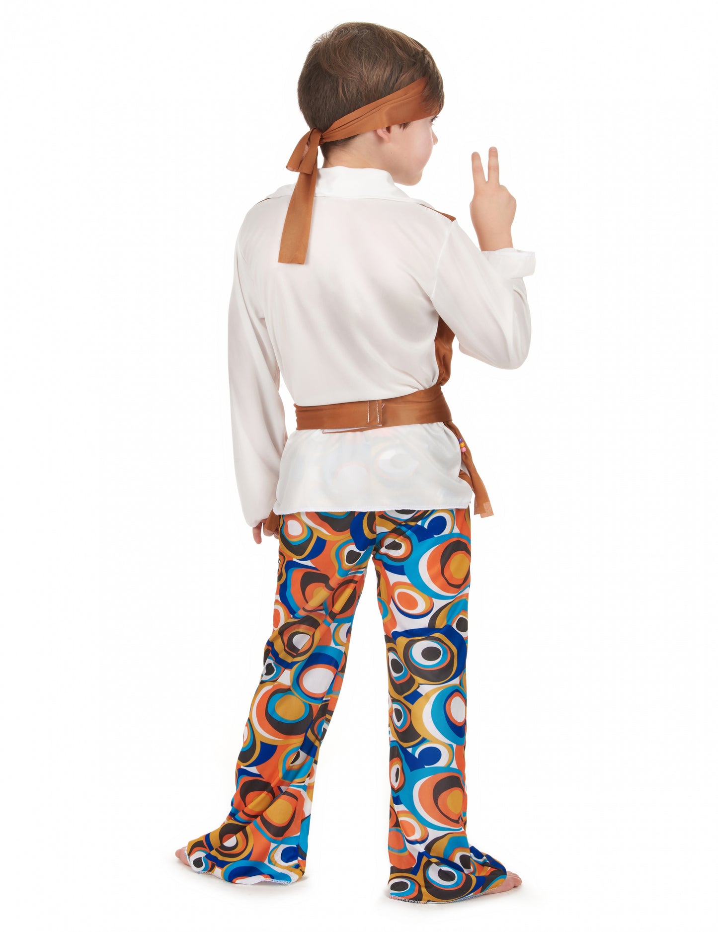 Brown Boy Hippie Costume