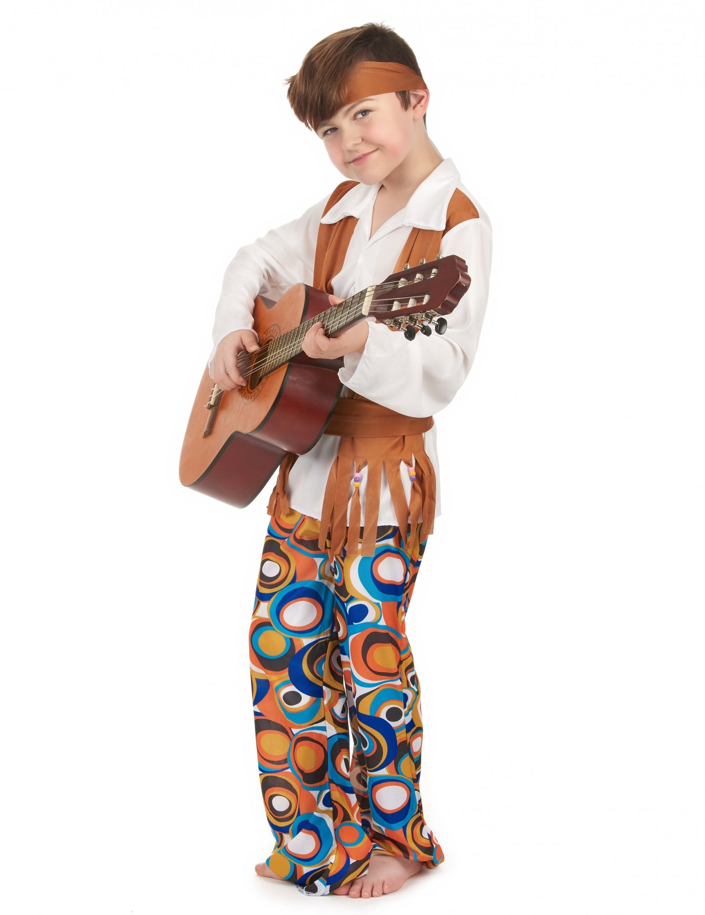 Brown Boy Hippie Costume