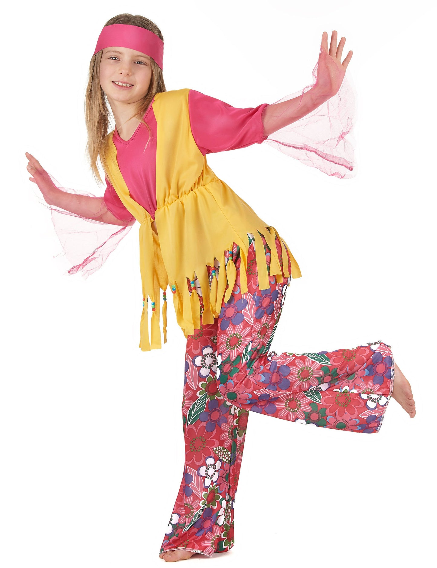 Hippie Muticolare Girl kostum