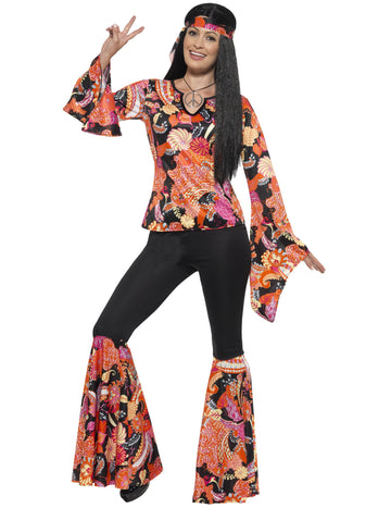 Črna in večbarvna kostumska ženska