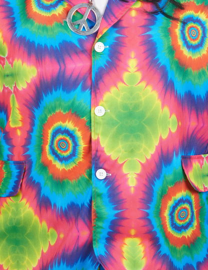 Preobleka velikega moškega psihedeličnega hipija