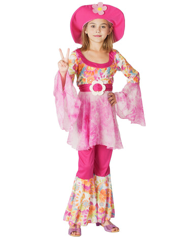 Hippie Pink Girl preobleko