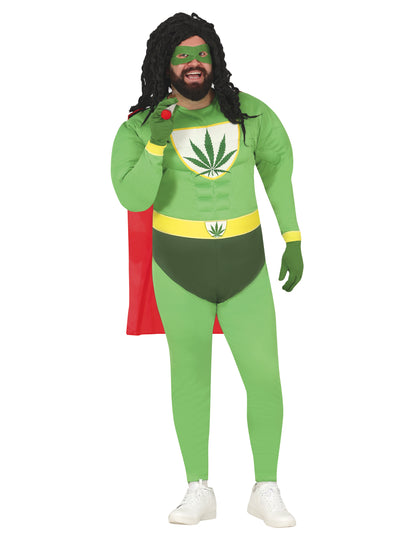 Šaljiva preobleka Super Hero za odrasle konoplje