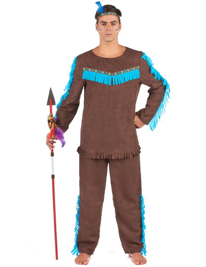 Preobleka rjavih in modrih moških