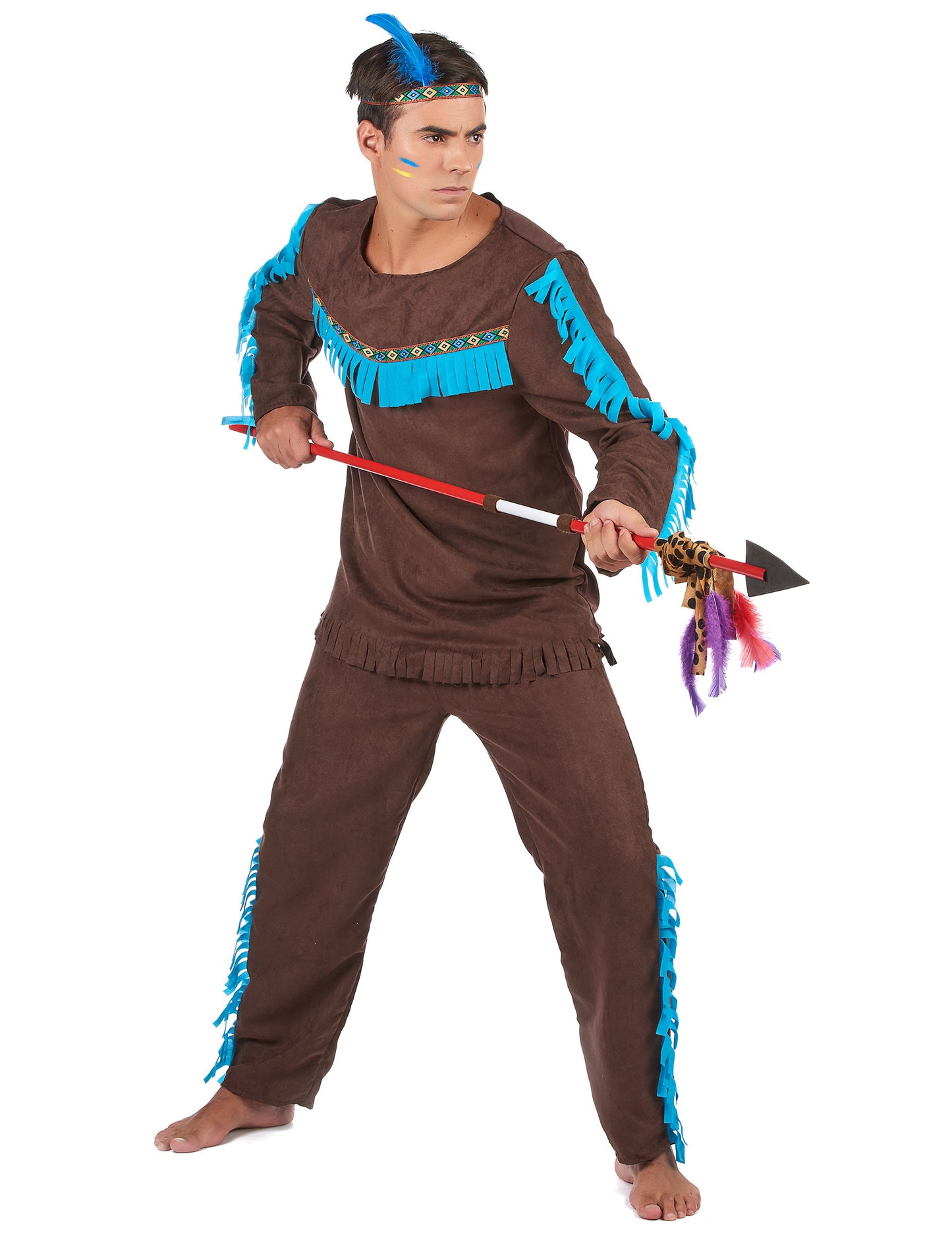 Preobleka rjavih in modrih moških