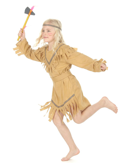 Bež dekle indijska preobleka