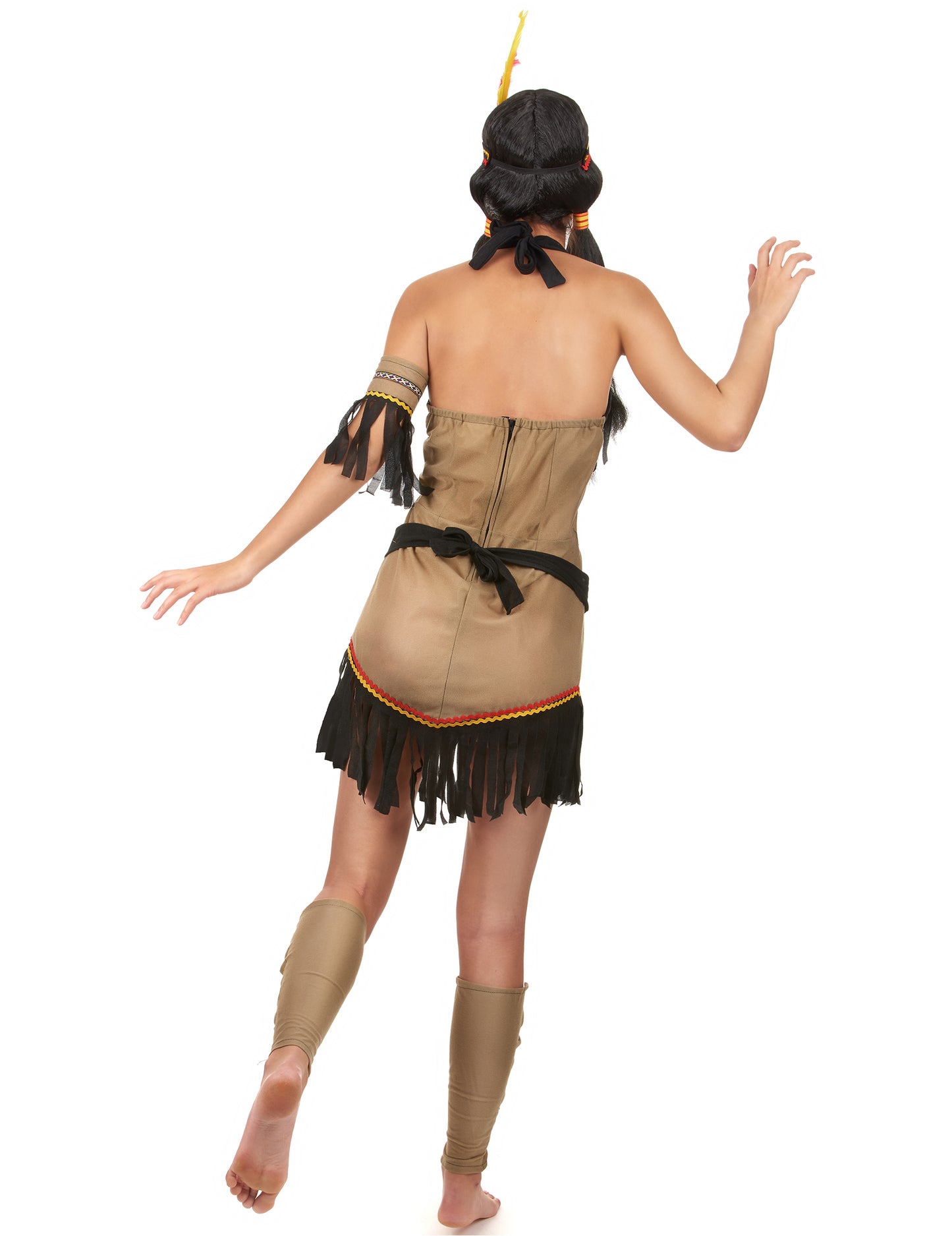 Indijska preobleka gola ženska