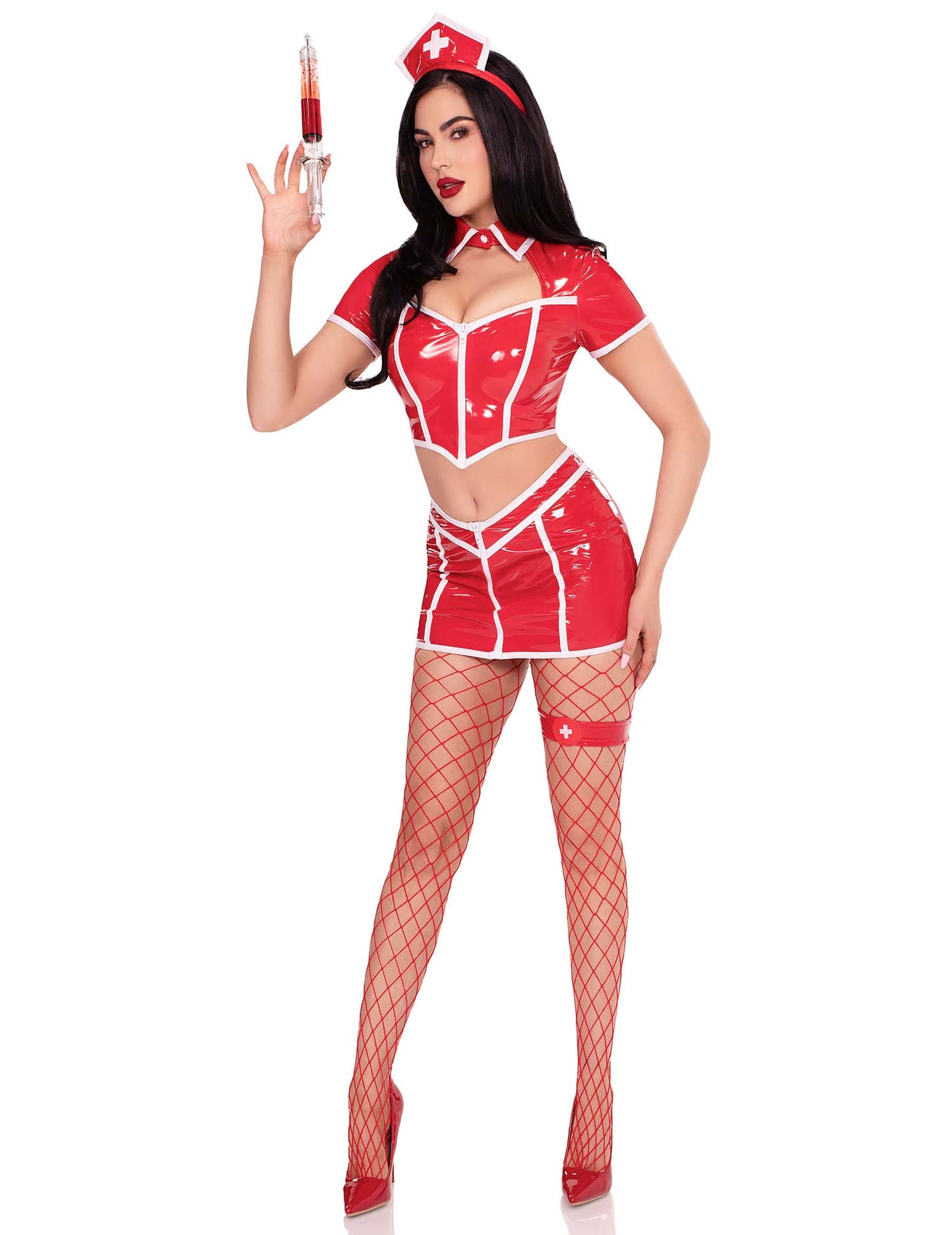 Seksi rdeča medicinska sestra za ženske