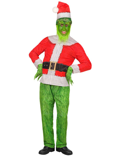 Celoten kostum za odrasle Grumpy Christmas Monster