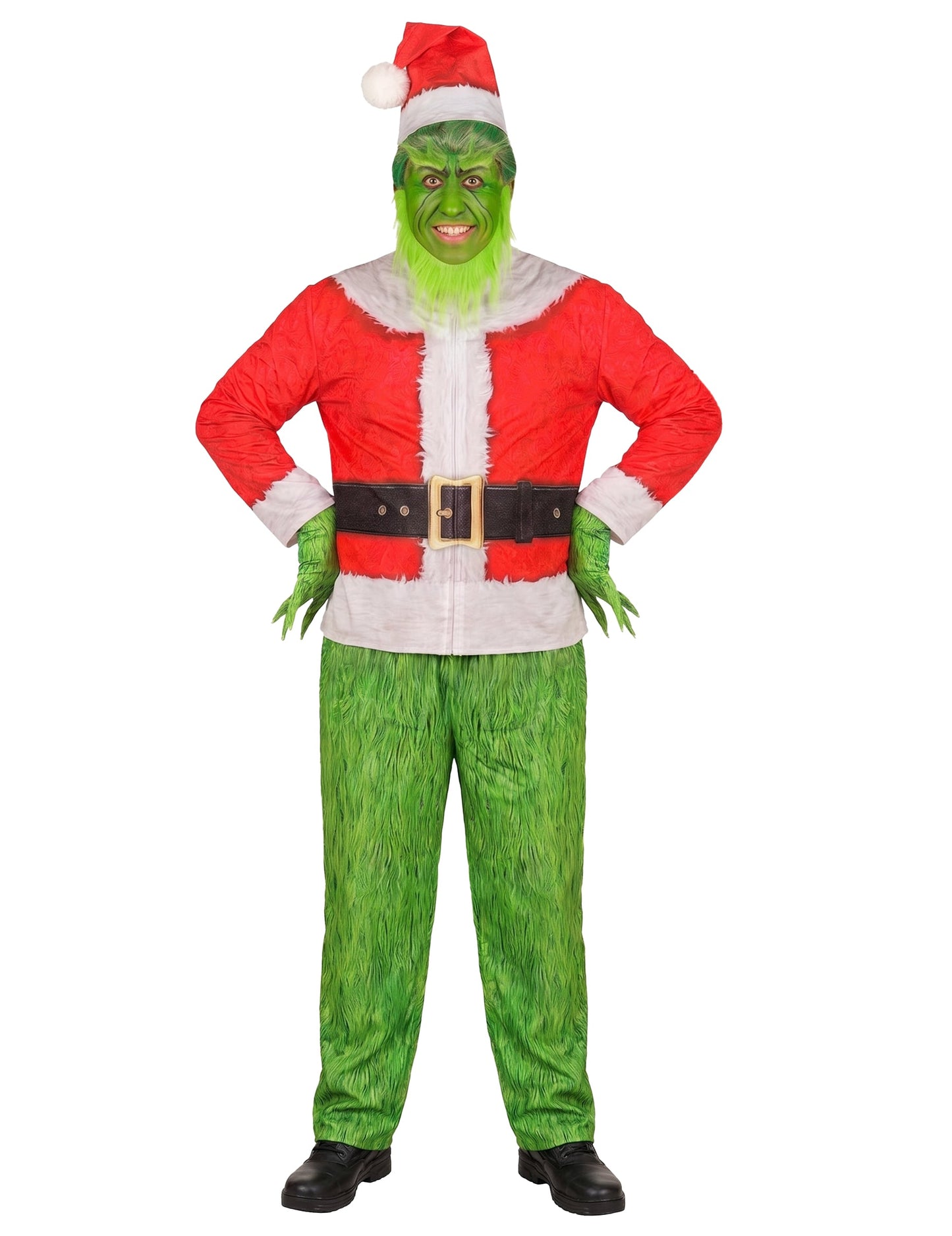 Celoten kostum za odrasle Grumpy Christmas Monster