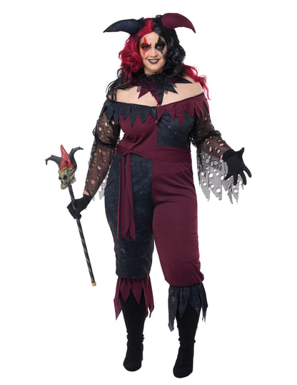 Velika ženska prikrita Joker Psychopath