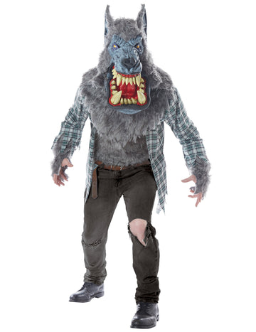 Kostum in maska volkodlaka luksuz za odrasle 