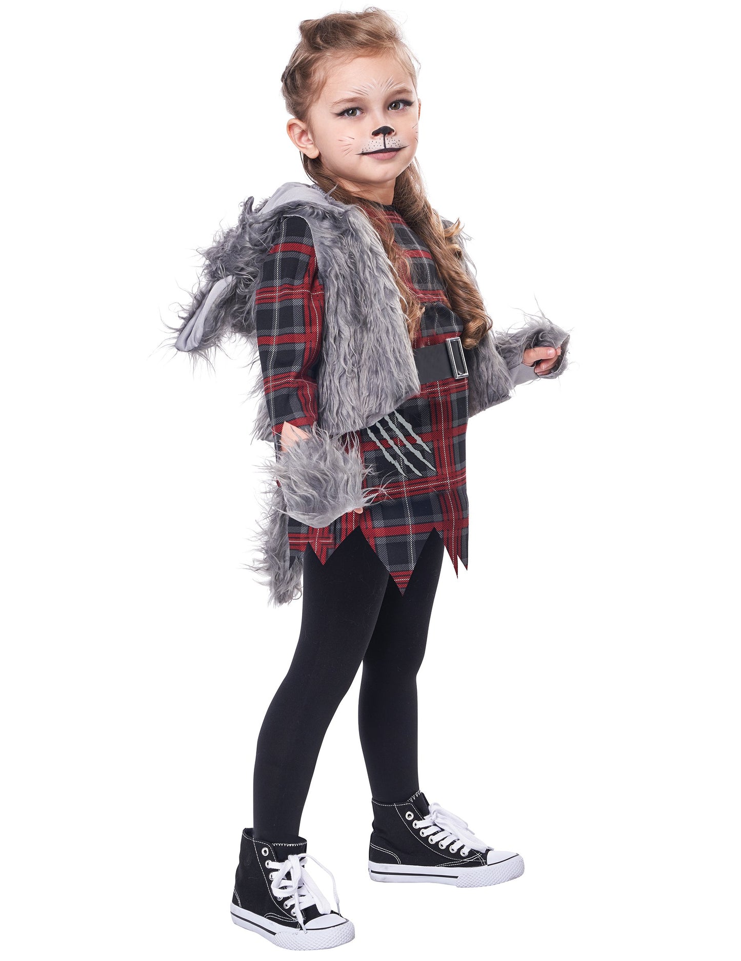 Luksuzno sivo dekle Wolf Garou