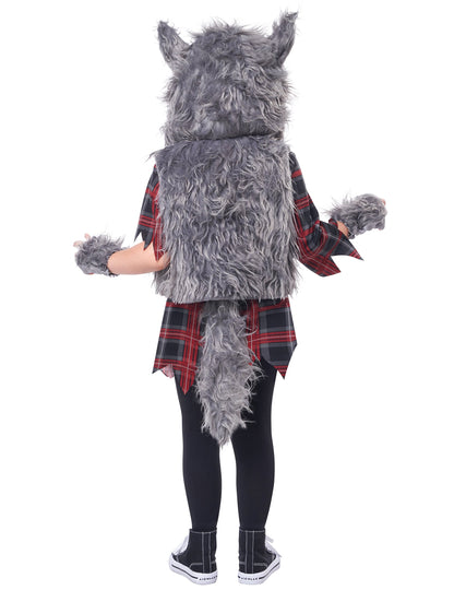 Luksuzno sivo dekle Wolf Garou