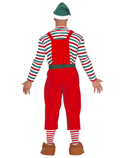 Déguisement lutin du Père Noël homme