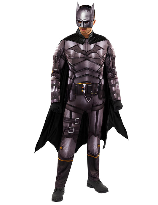 Déguisement luxe Batman™ pour homme gris et noir avec masque et cape