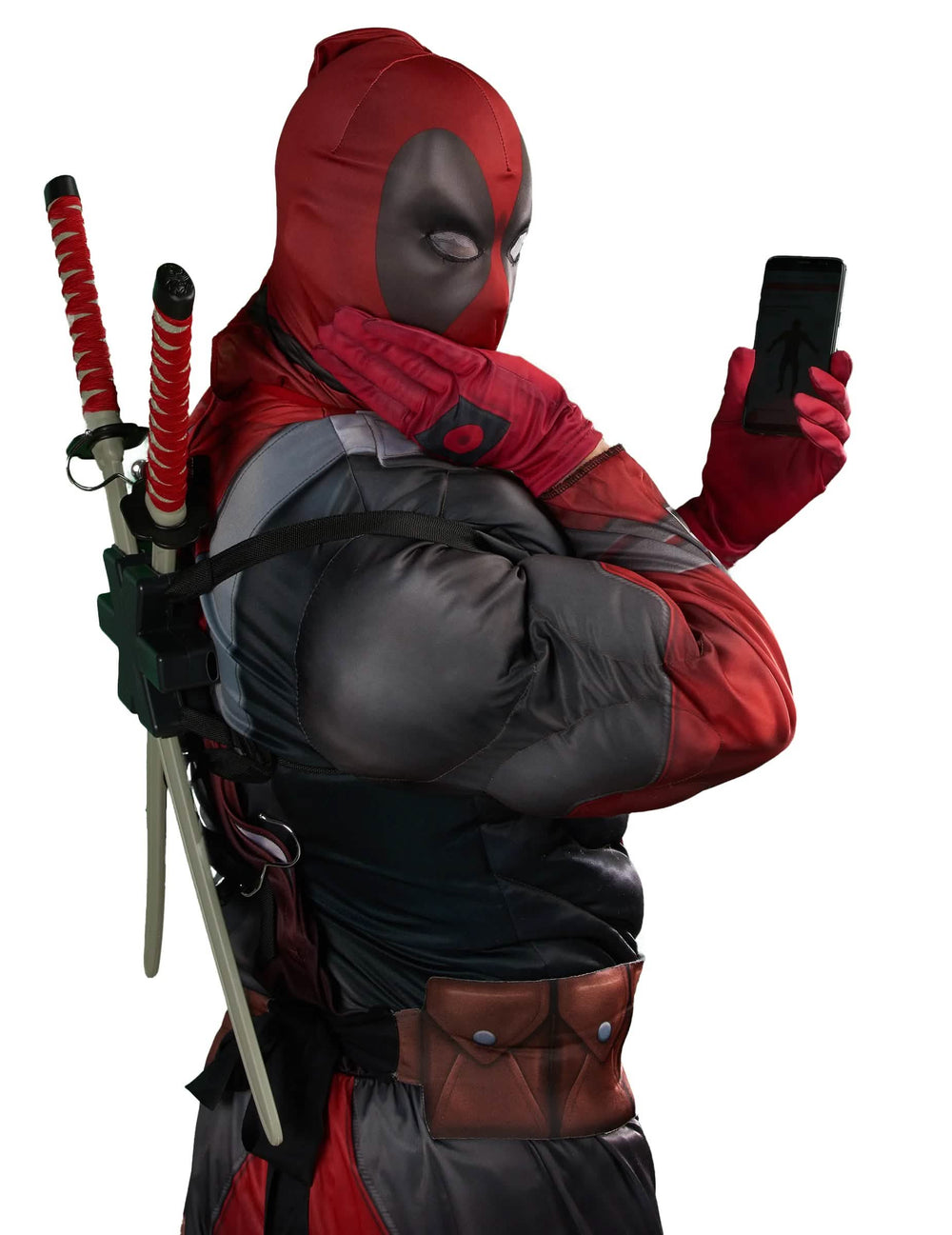 Stranski pogled s katani luksuznega kostuma Deadpool 2™