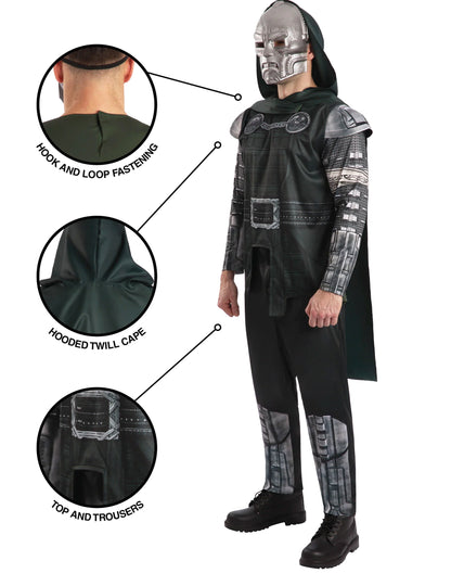 Luksuzni kostum Doctor Doom Avengers Doomsday™ za odrasle