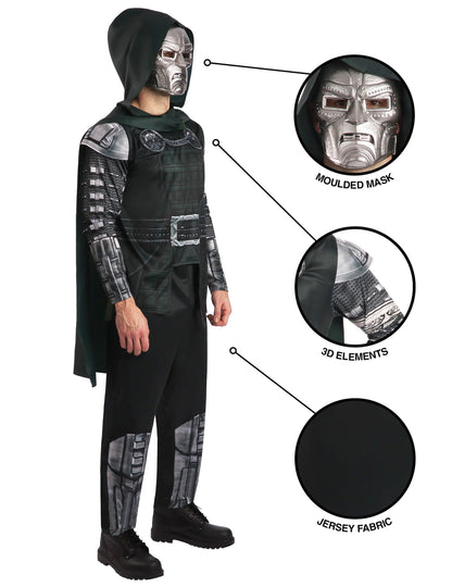 Luksuzni kostum Doctor Doom Avengers Doomsday™ za odrasle