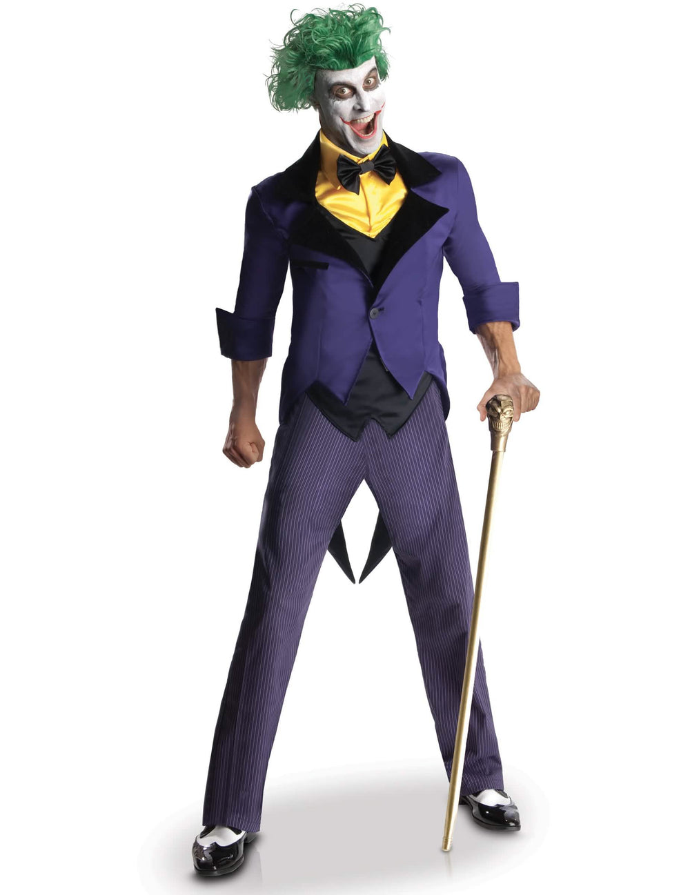 Razkošna preobleka Joker za odrasli vijolična in rumena