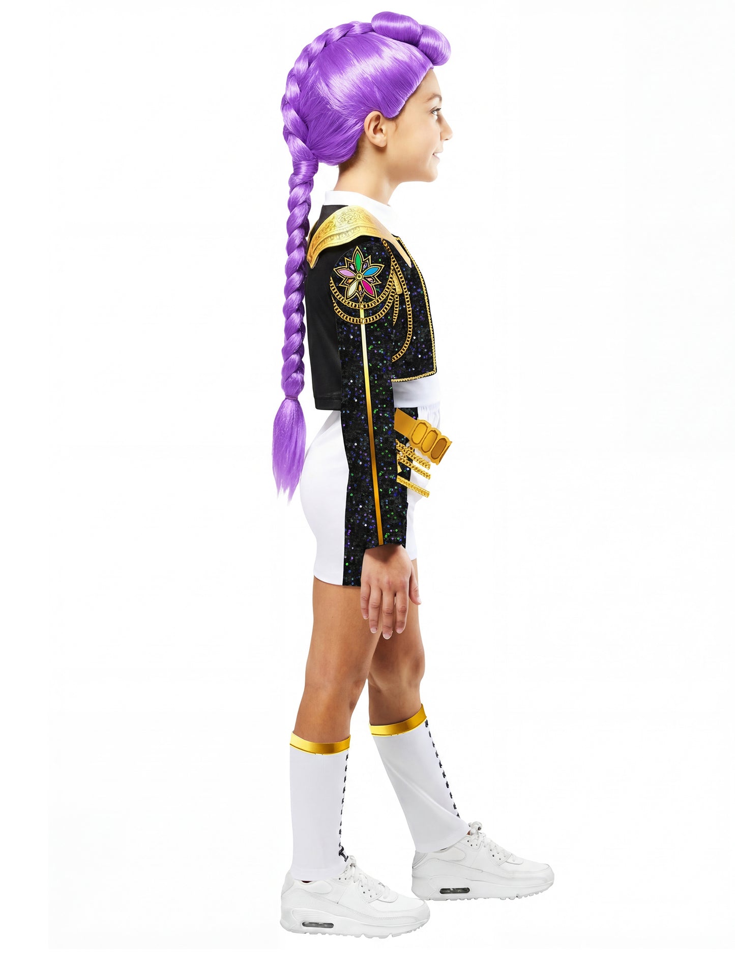 Luksuzni kostum Rumi Gold Kpop Demon Hunter™ za deklice 