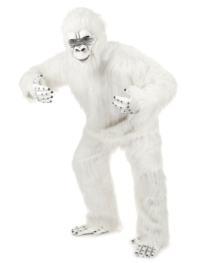 Odrasla bela yeti luksuzna preobleka