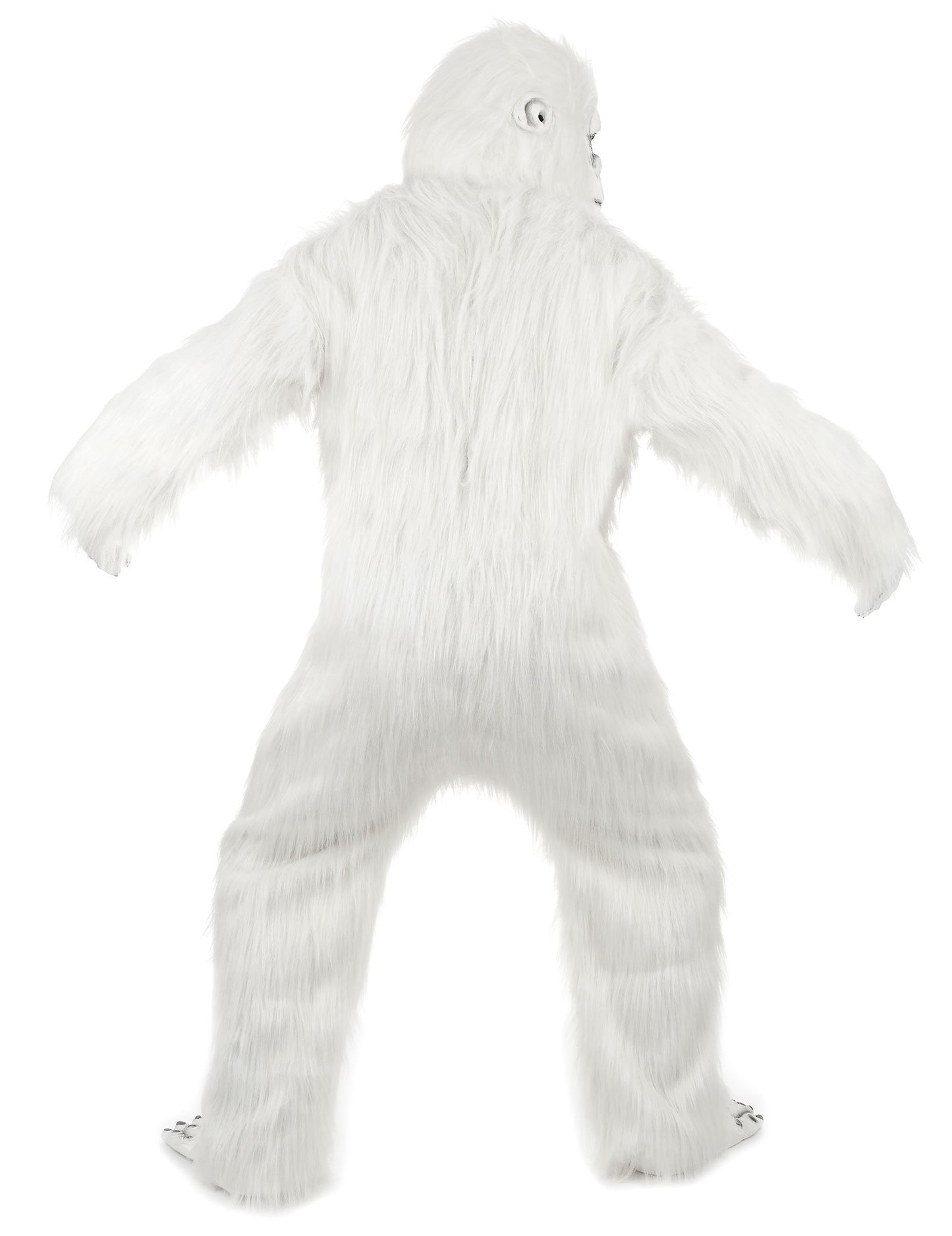 Odrasla bela yeti luksuzna preobleka